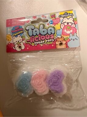 Sugar Pops Plush Set - Pastel Blue, Pink & Purple